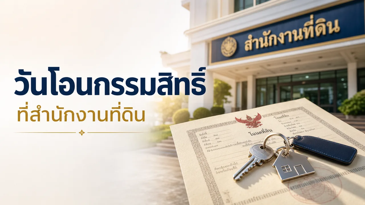 วันโอนที่สำนักงานที่ดิน