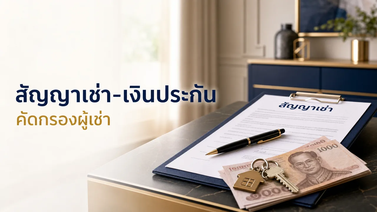 สัญญาเช่าและเงินประกัน