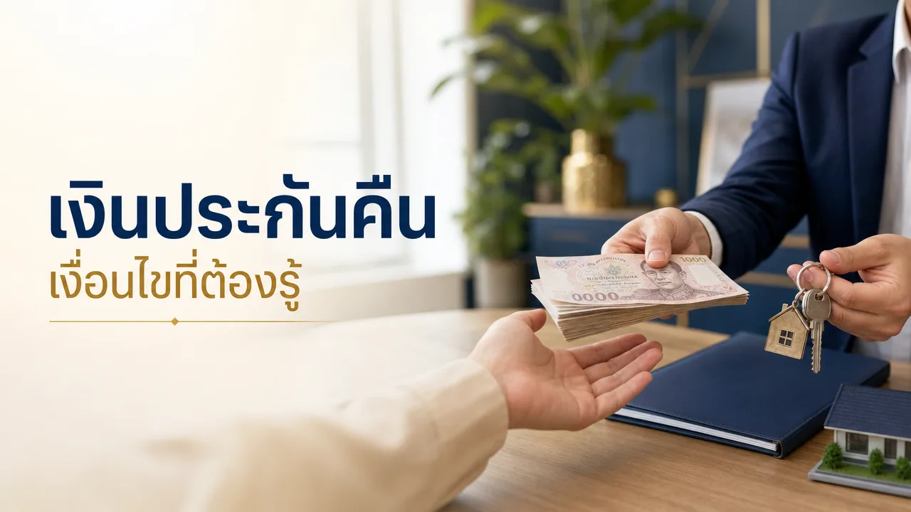 เงินประกันและการคืนเงิน